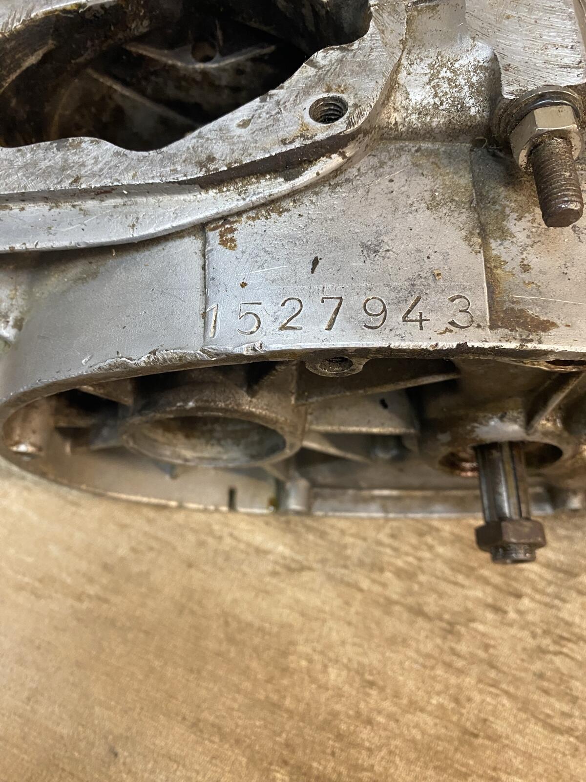 Puch SV 175 Motorgehäuse + Getriebe 2