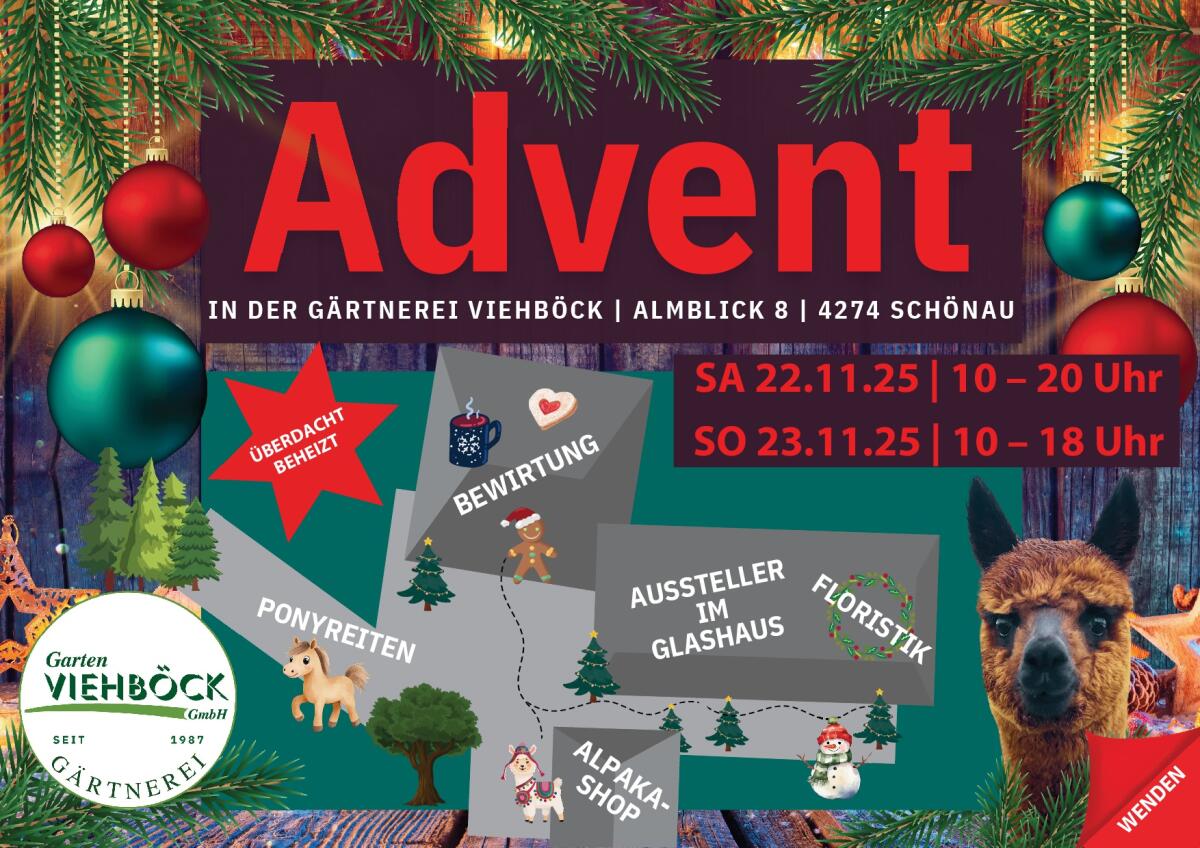 Alpaka-Weihnachtsausstellung in der Gärtnerei 2