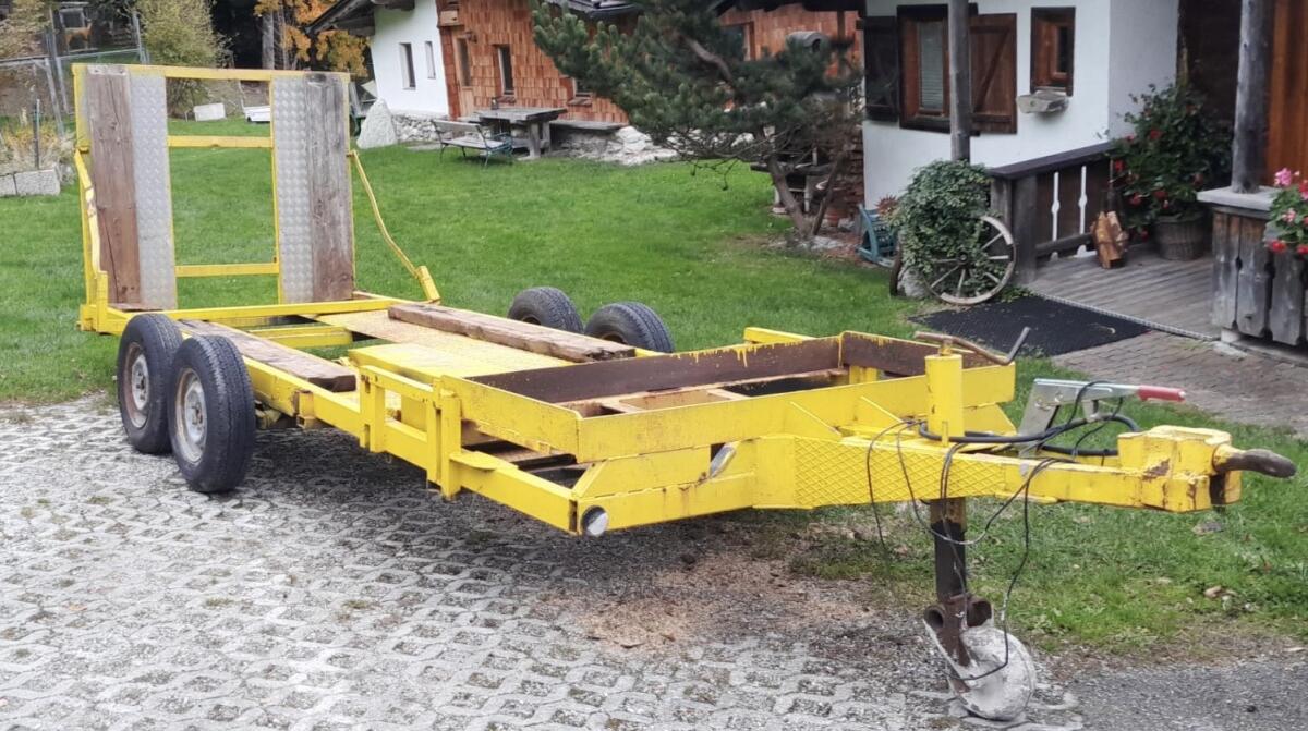 Anhänger Tieflader 2