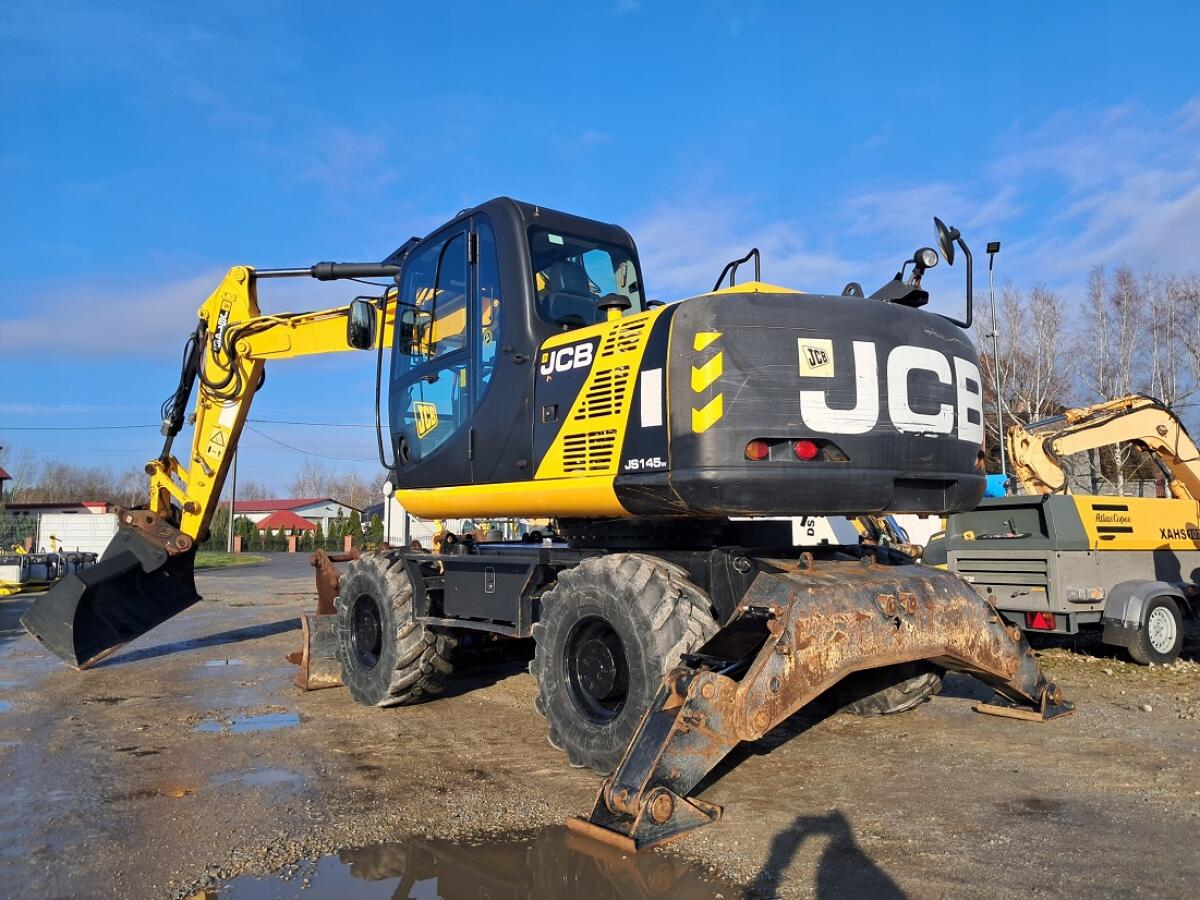 JCB JS145W Mobilbagger 2