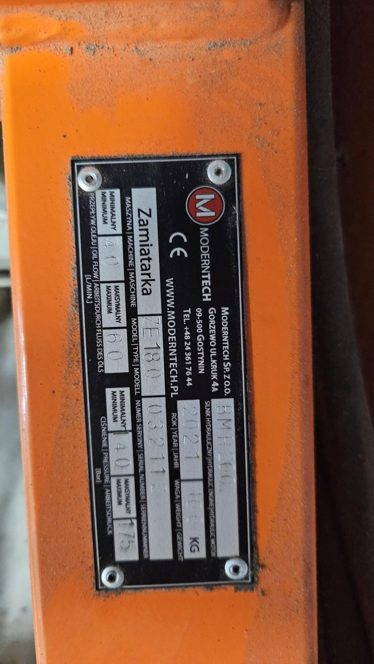 Kehrmaschine für Traktor oder Stapler 3