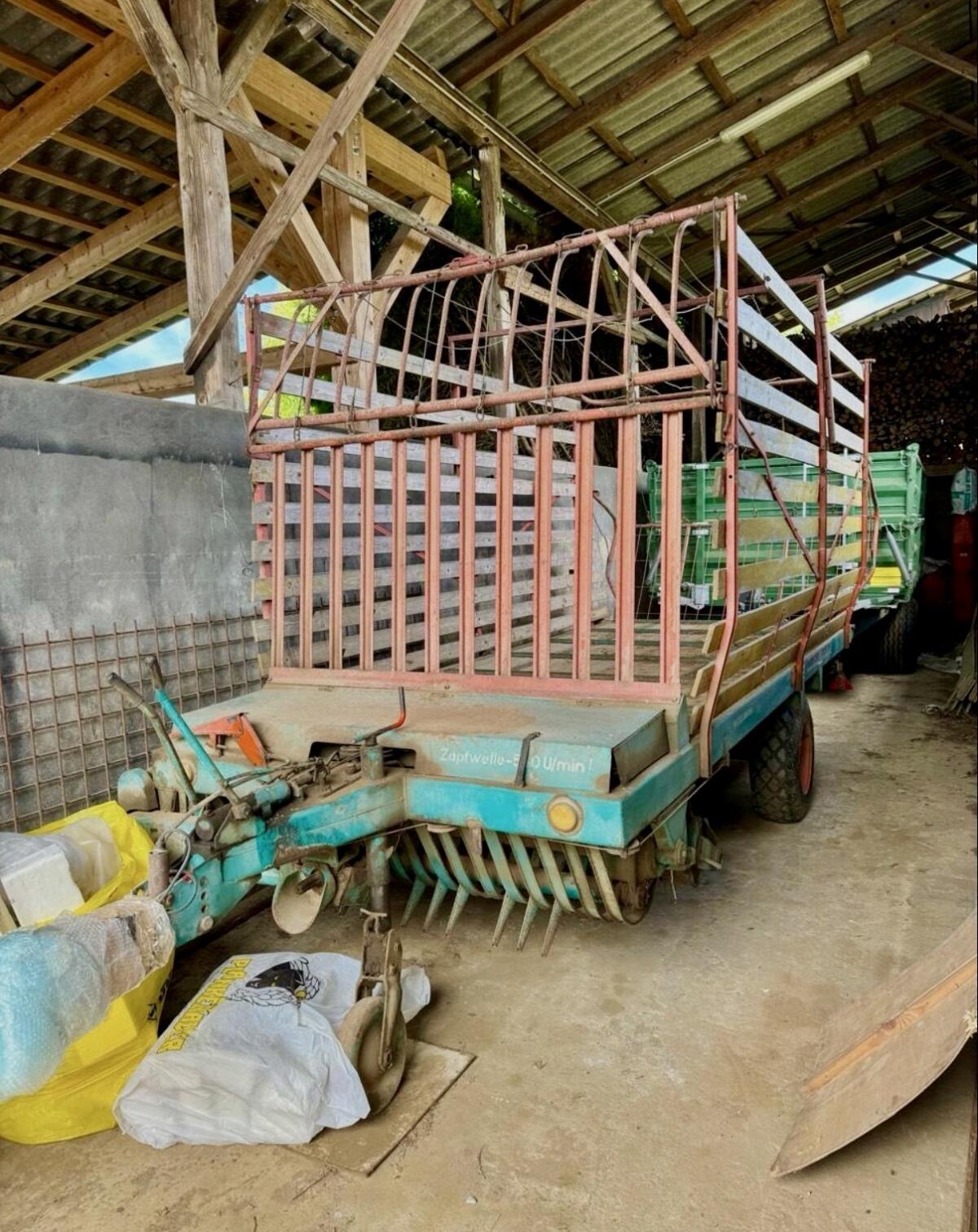 Hamster Plus 20 S Ladewagen Anhänger System Weichel 2