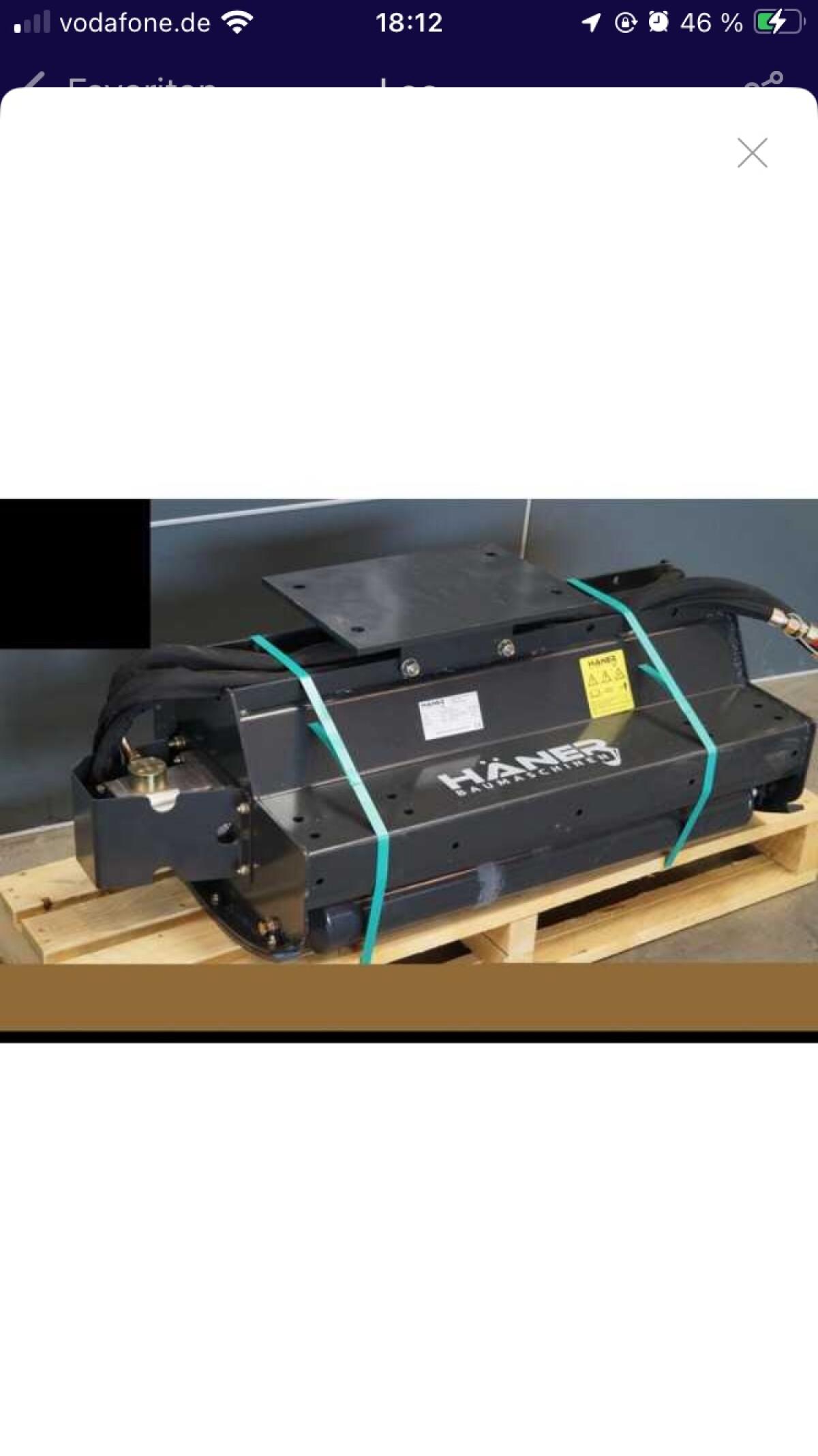 Mulchgerät, Minibagger Mulcher, Schlegelmulch Häner HML800 1