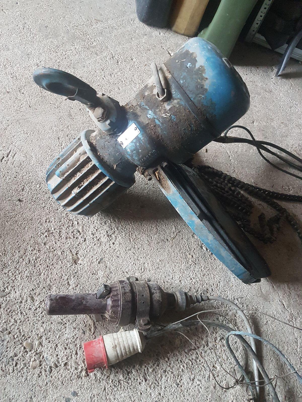 Demag Kran Kettenzug 3