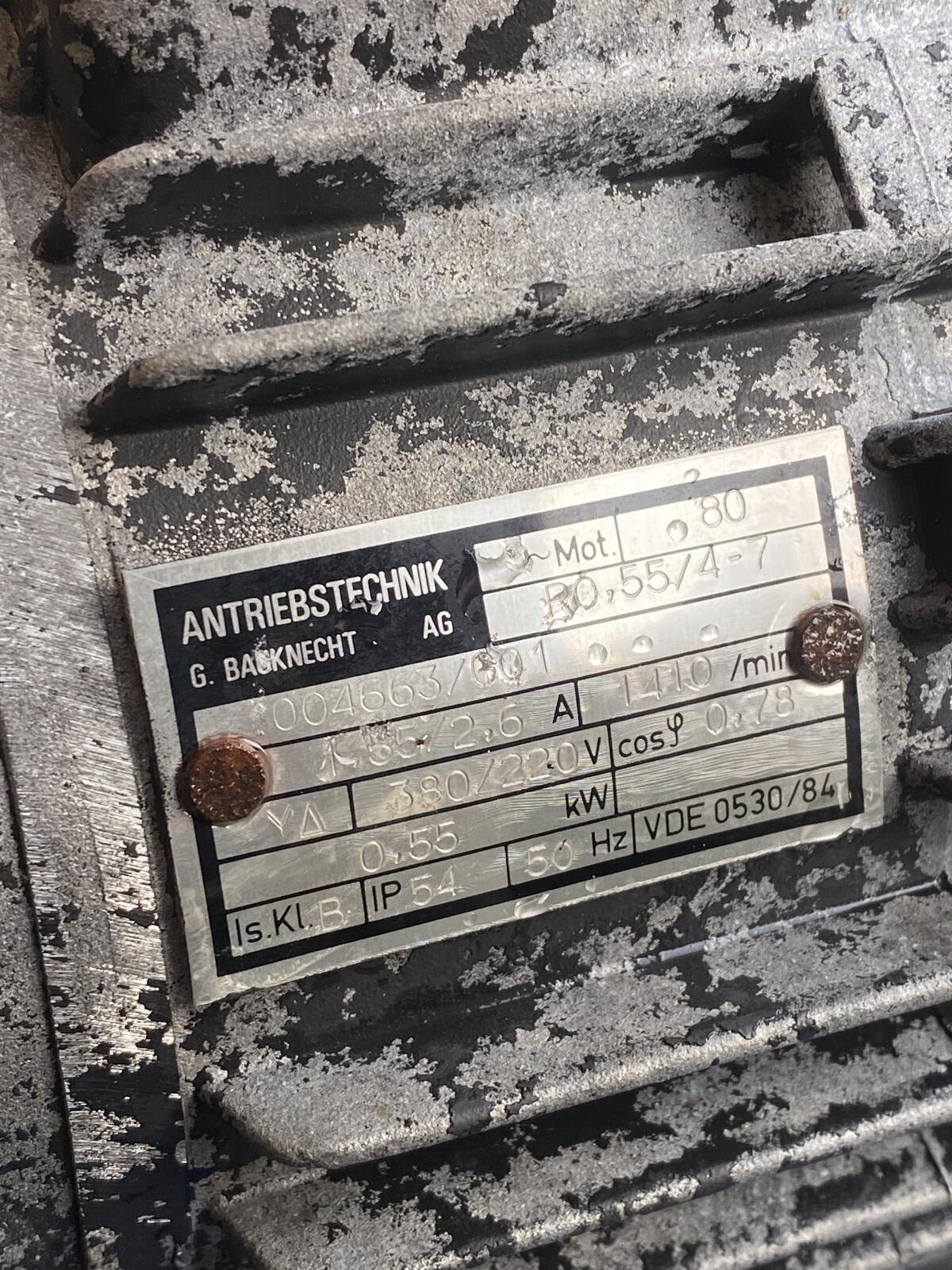 ALFA LAVAL Melkanlage Motorpumpenblock inkl. Melkeimer 2