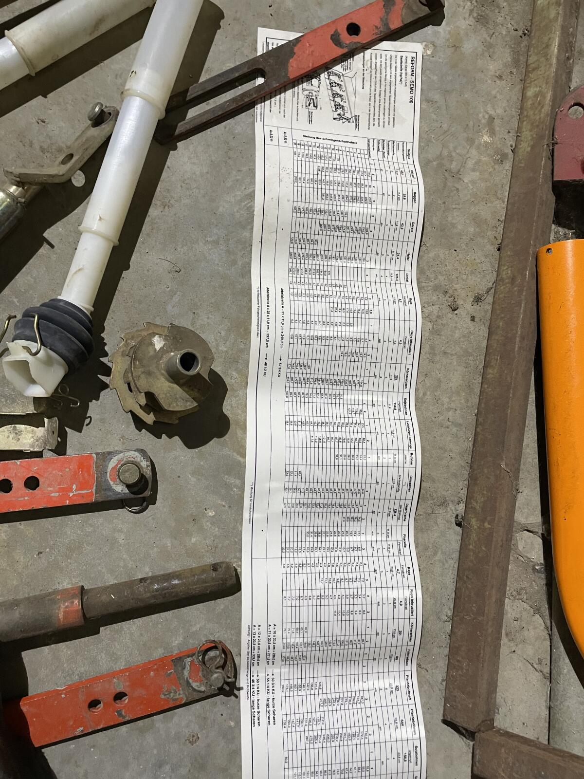 Verkaufe Reform Semo Teile 3