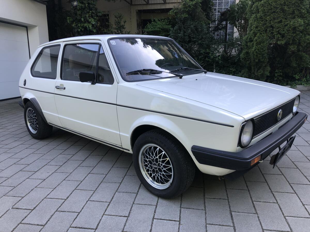 Verkaufe Klassiker Golf 1 Diesel, Alufelgen 1