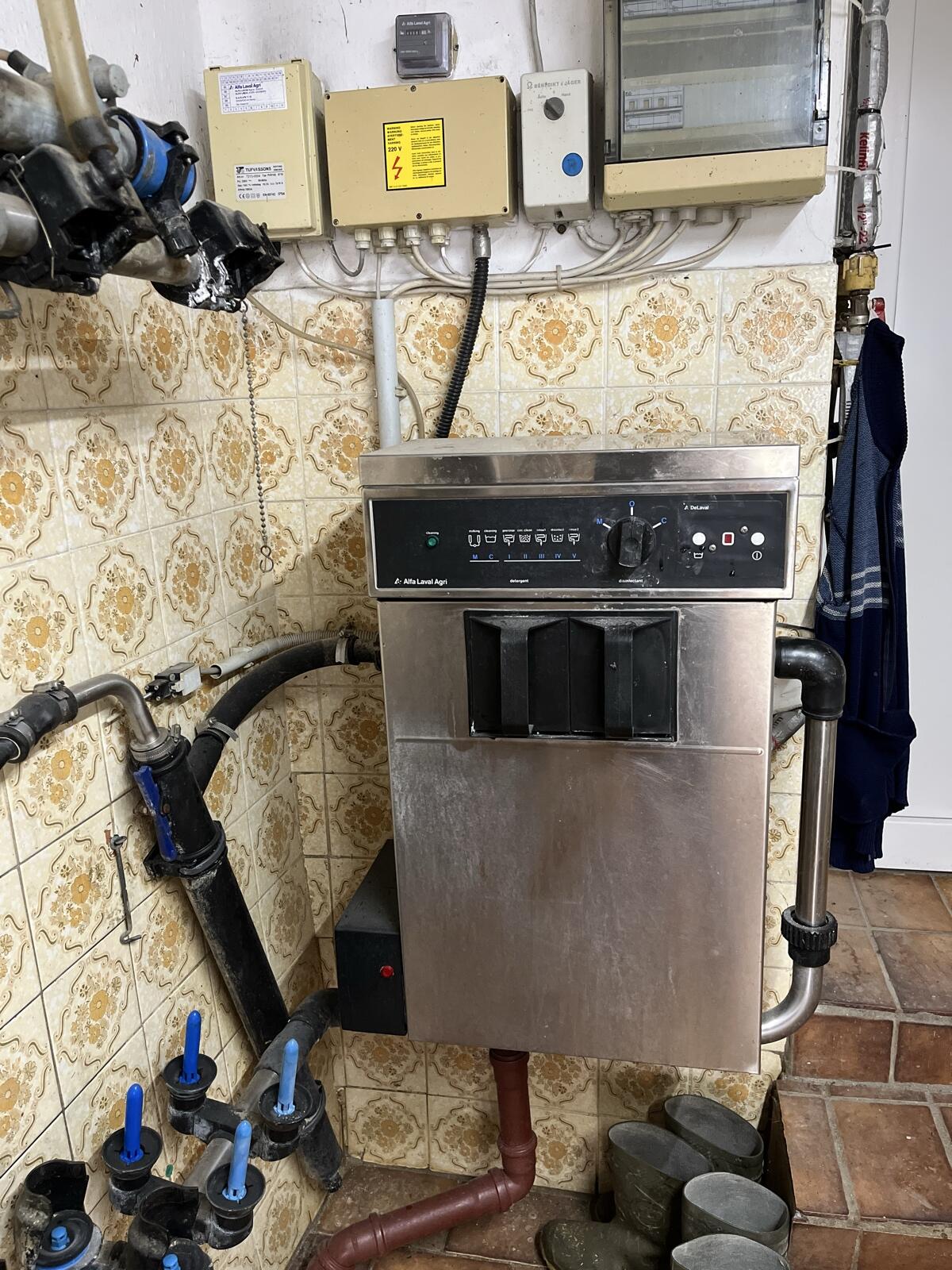 Waschautomat De Laval 1