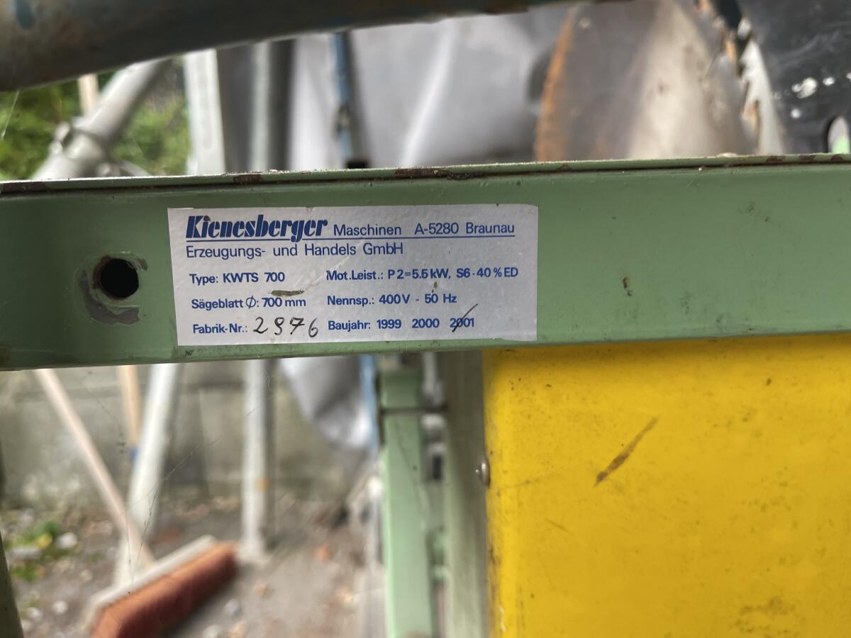 Tischkreissäge Kinesberger KWTS 700 2