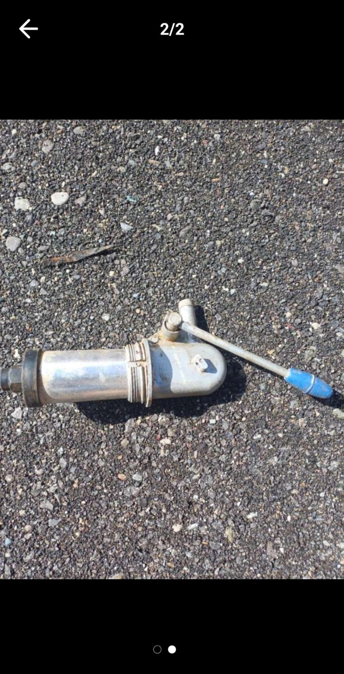 Dieselfass-Handpumpe 2