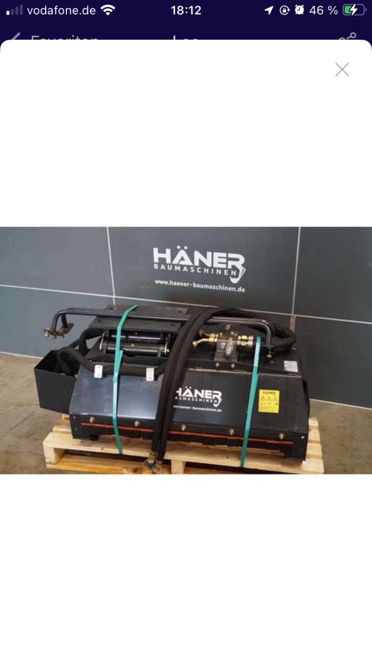 Mulchgerät, Minibagger Mulcher, Schlegelmulch Häner HML800 2