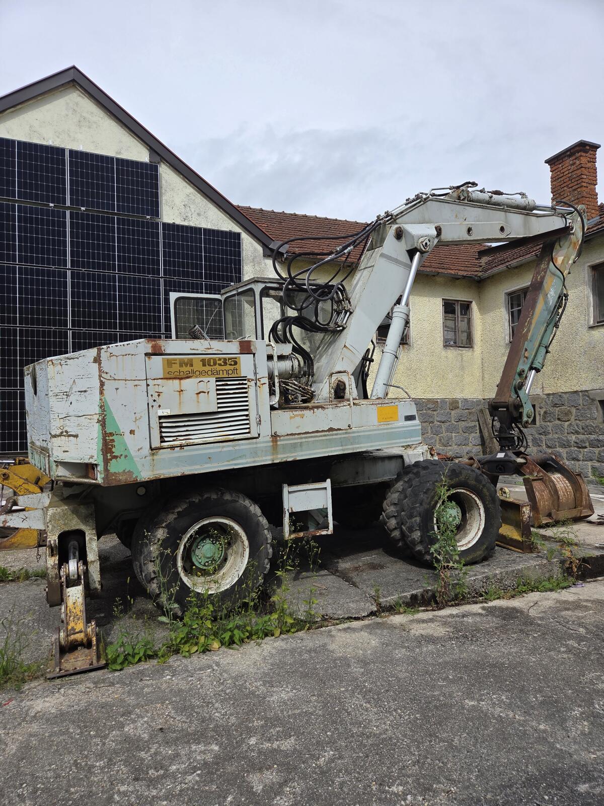 Mobil-Hydraulikbagger, FAUN, FM 1035 3