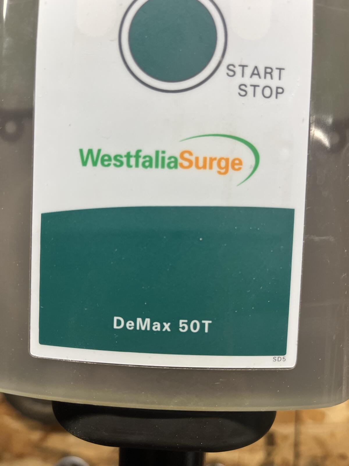 GEA Westfalia DeMax 50T Melkzeug 3