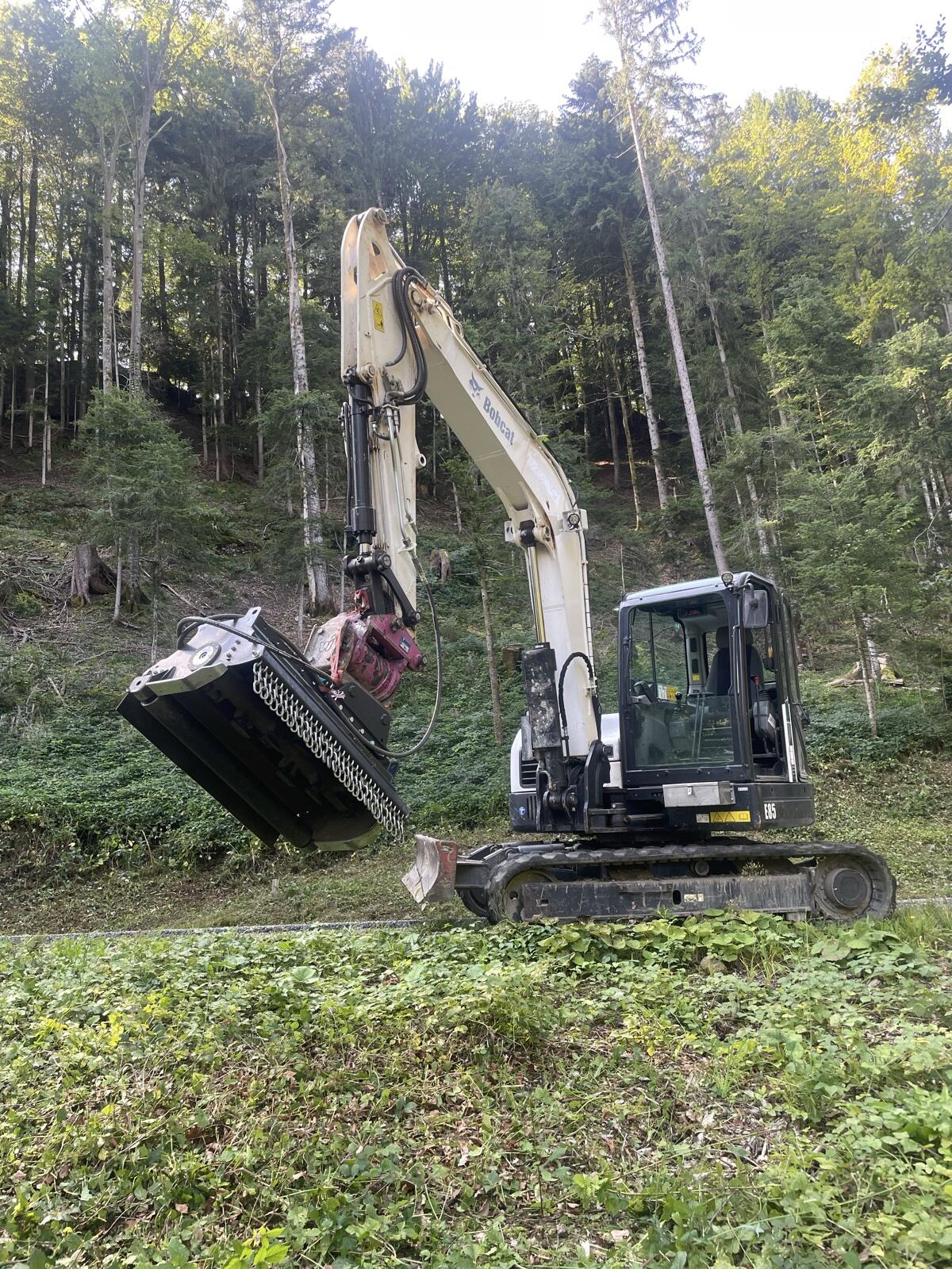 Bobcat E85 Kurzheckbagger 3