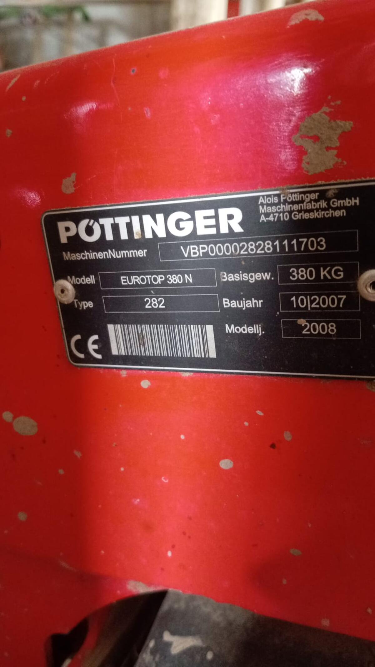 Pöttinger Eurotop 380 N 3