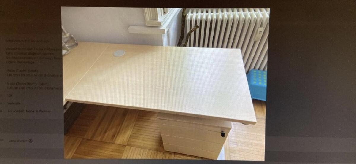 Bürotisch Neudörfler groß 2