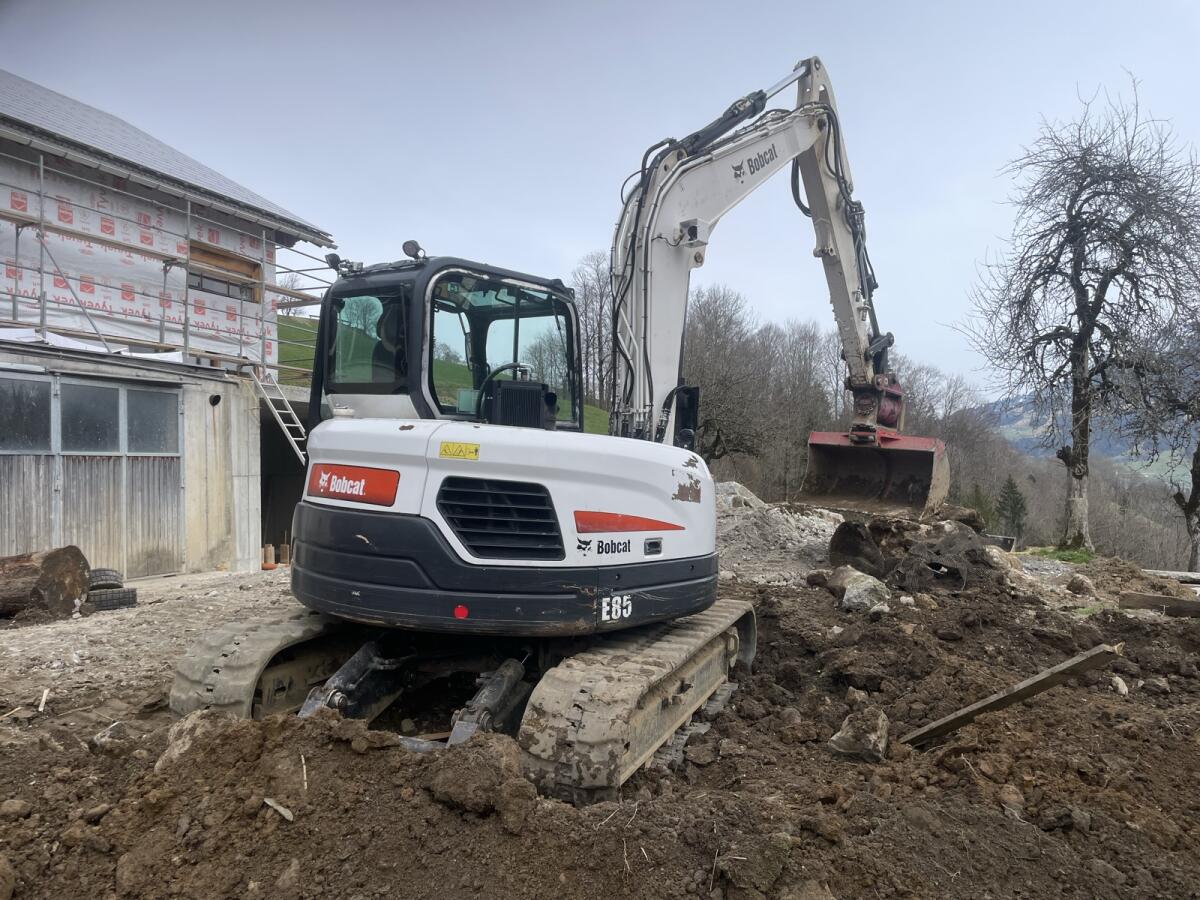 Bobcat E85 Kurzheckbagger 2