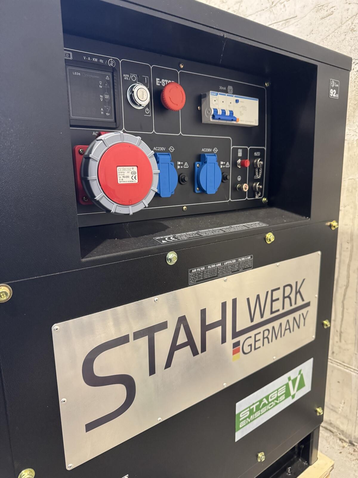 Stahlwerk SW-20KW Dieselgenerator 20 kVA 230/400 V Stage V 3