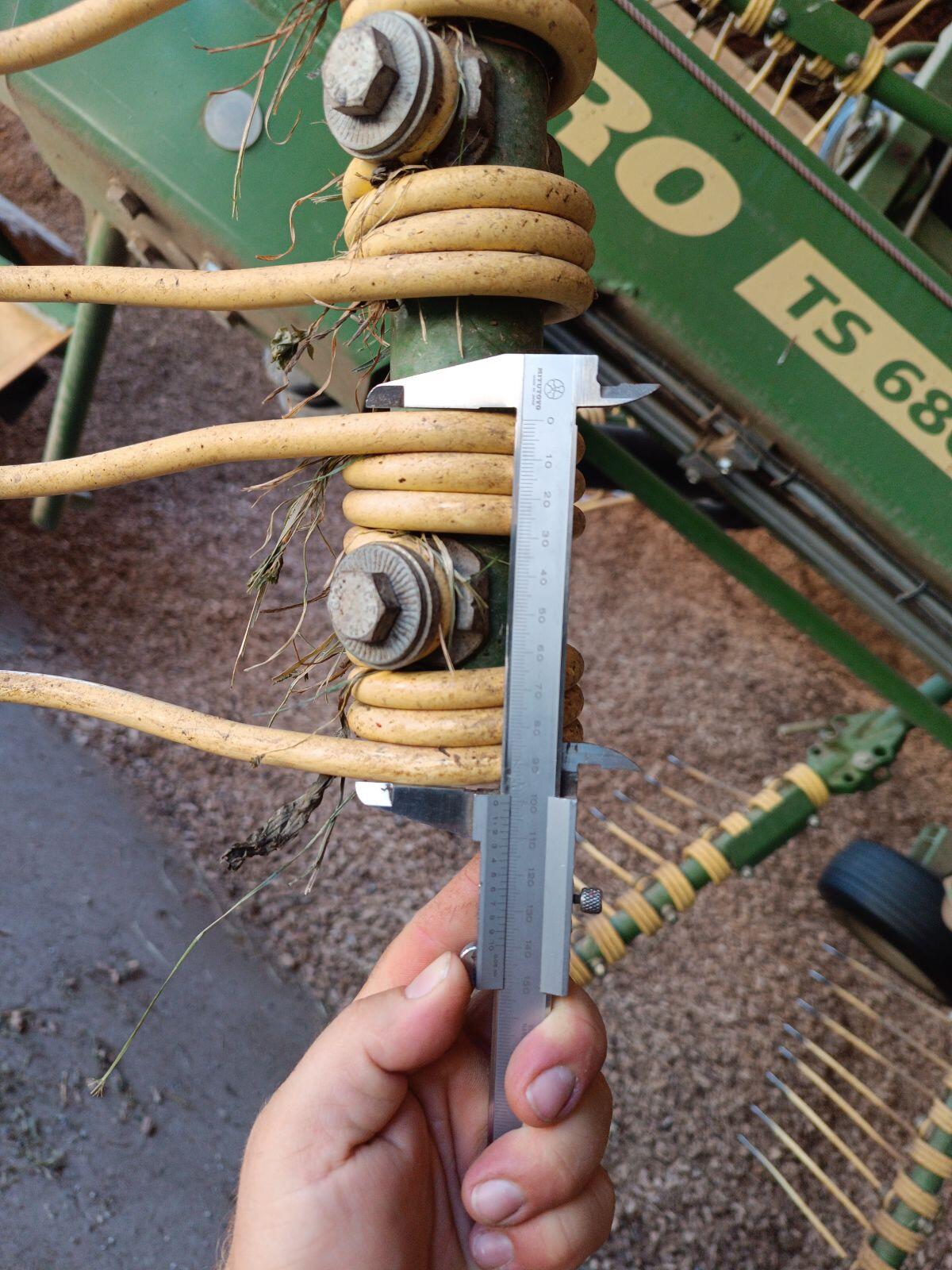 Verkaufe 50 Stk. Krone Schwadro Lift Zinken 3