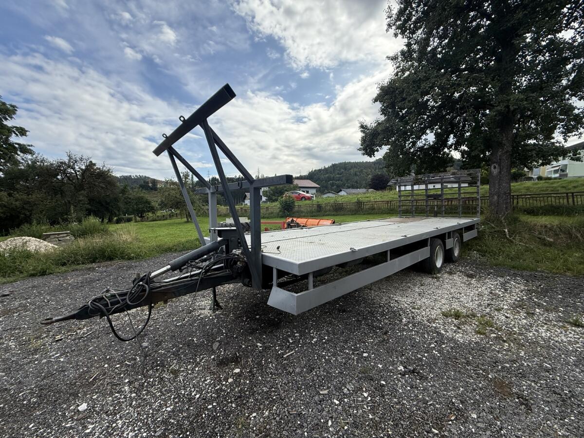 Tieflader/Ballenanhänger 2
