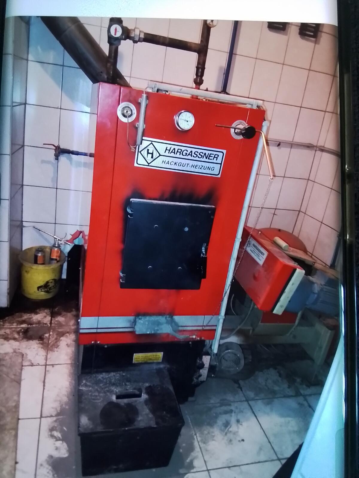 Hackgutheizung Hargassner 1
