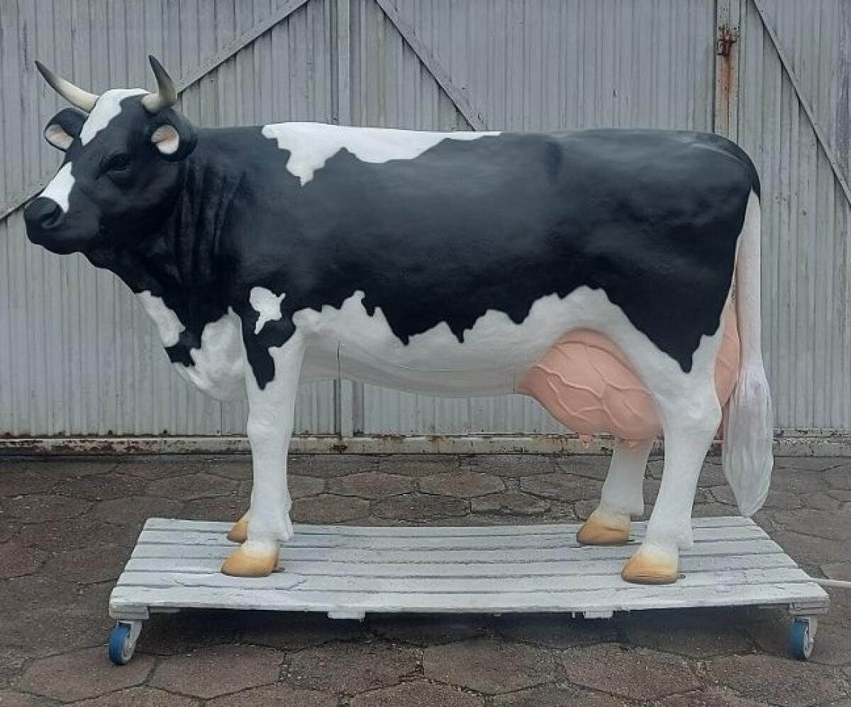 Kühe von der Alm, 3D Kuh & Kalb - Modelle lebensgroß 3