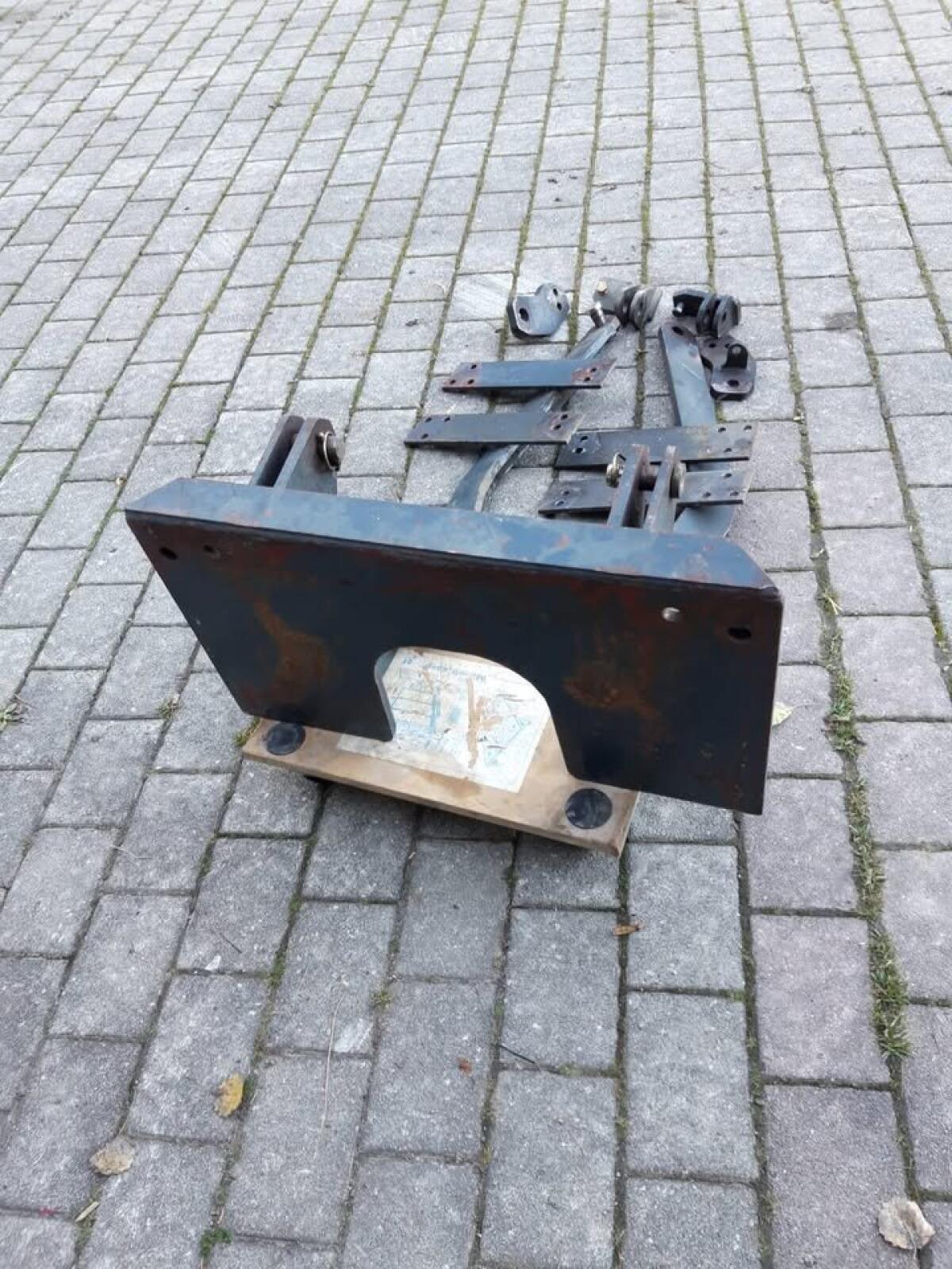 Original Hauer Frontplatte Schneepflugplatte Kommunalplatte 1