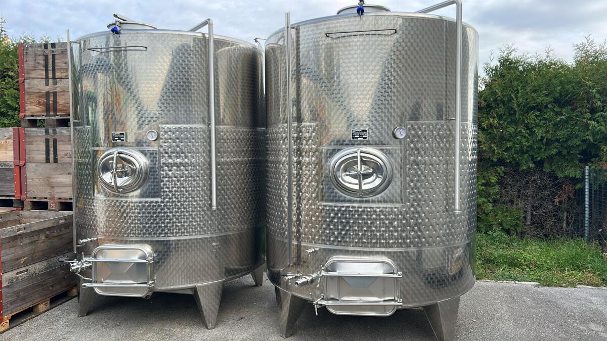 Maische-Gärtank/Lagertank ca. 6.800 l Inhalt 1