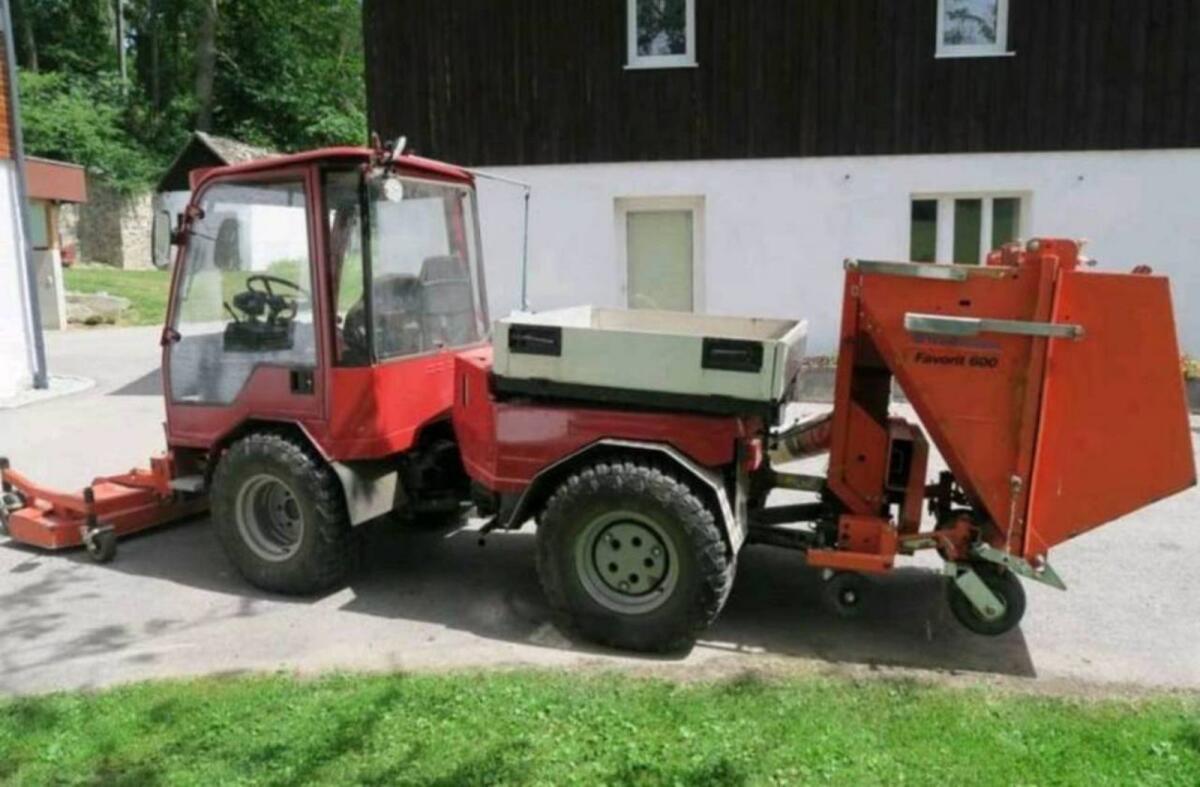 Wiedenmann Mähwerk Favorit 600 Sichelmähwerk Absaugung 2