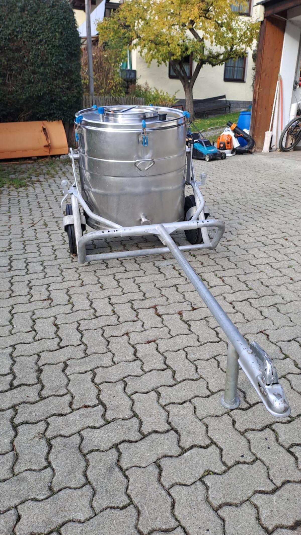Milchtank 300/200 l, Milchkühlung 2