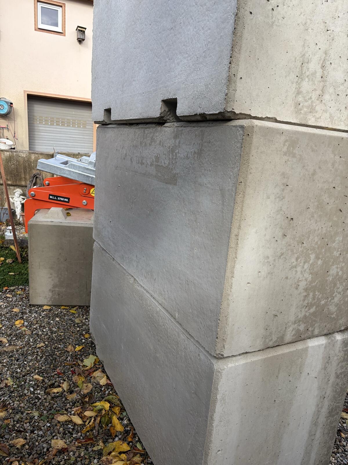 Betonblock Betonsteine 3