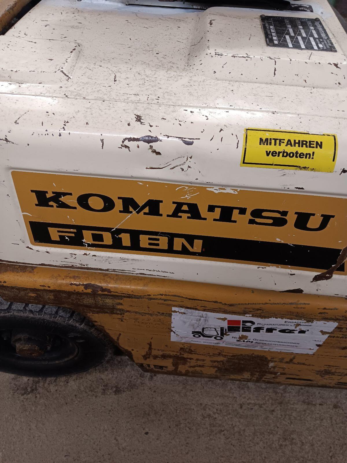 Komatsu Dieselstapler FD18N 2