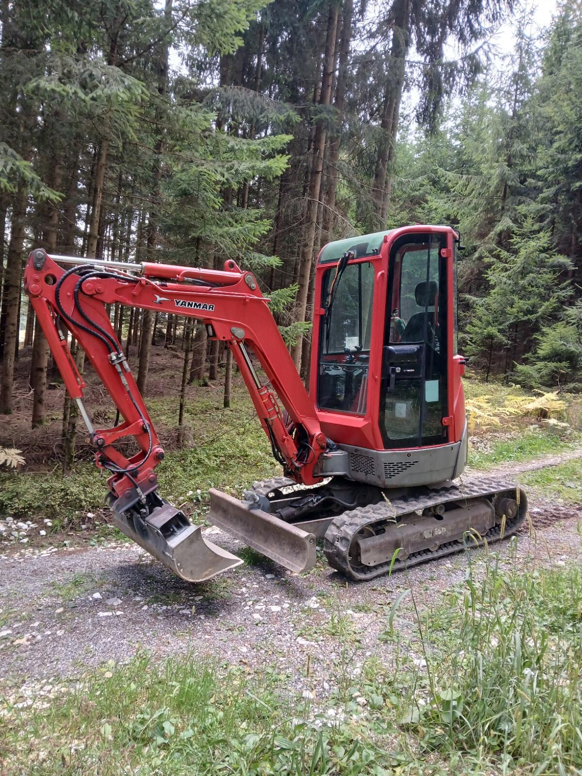Yanmar Vio 25, Kurzheck Minibagger 2,8t 1