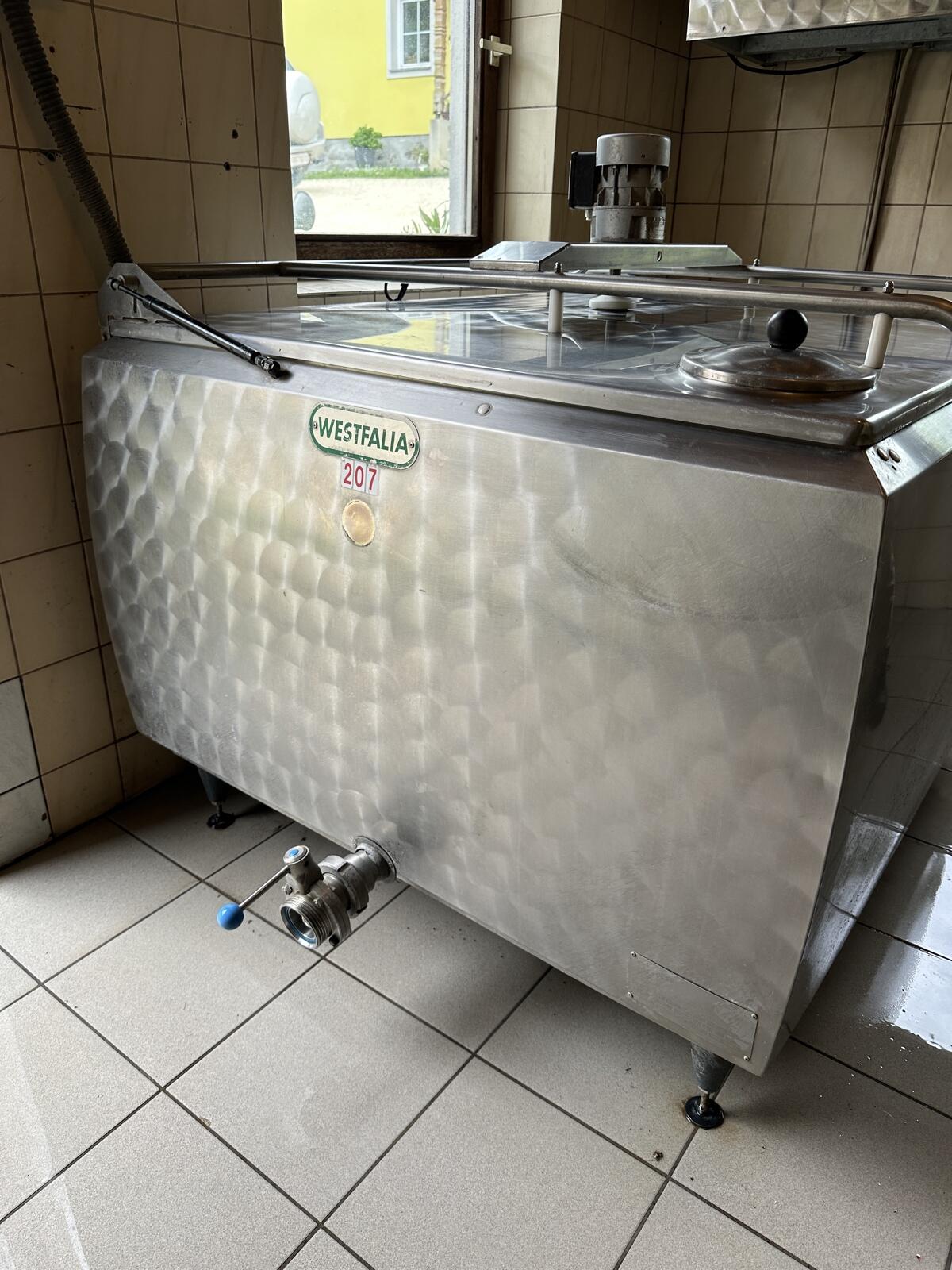 Milchtank Westfalia 800 l inkl. Kühlung 3
