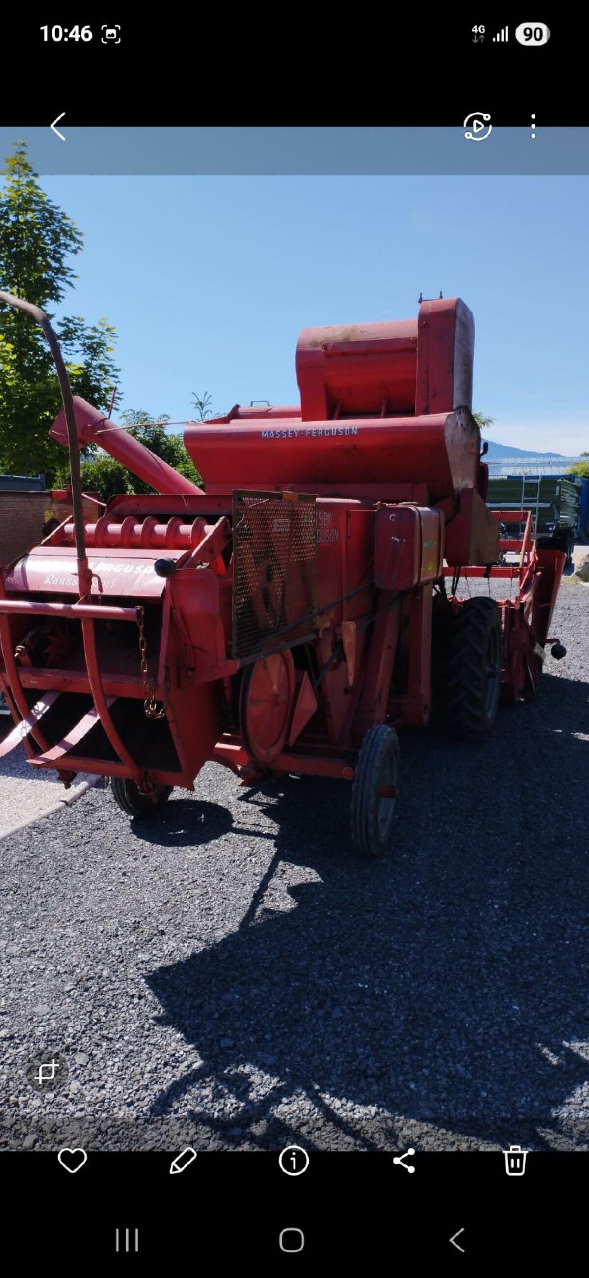 Massey Ferguson MF 630s Drescher 3