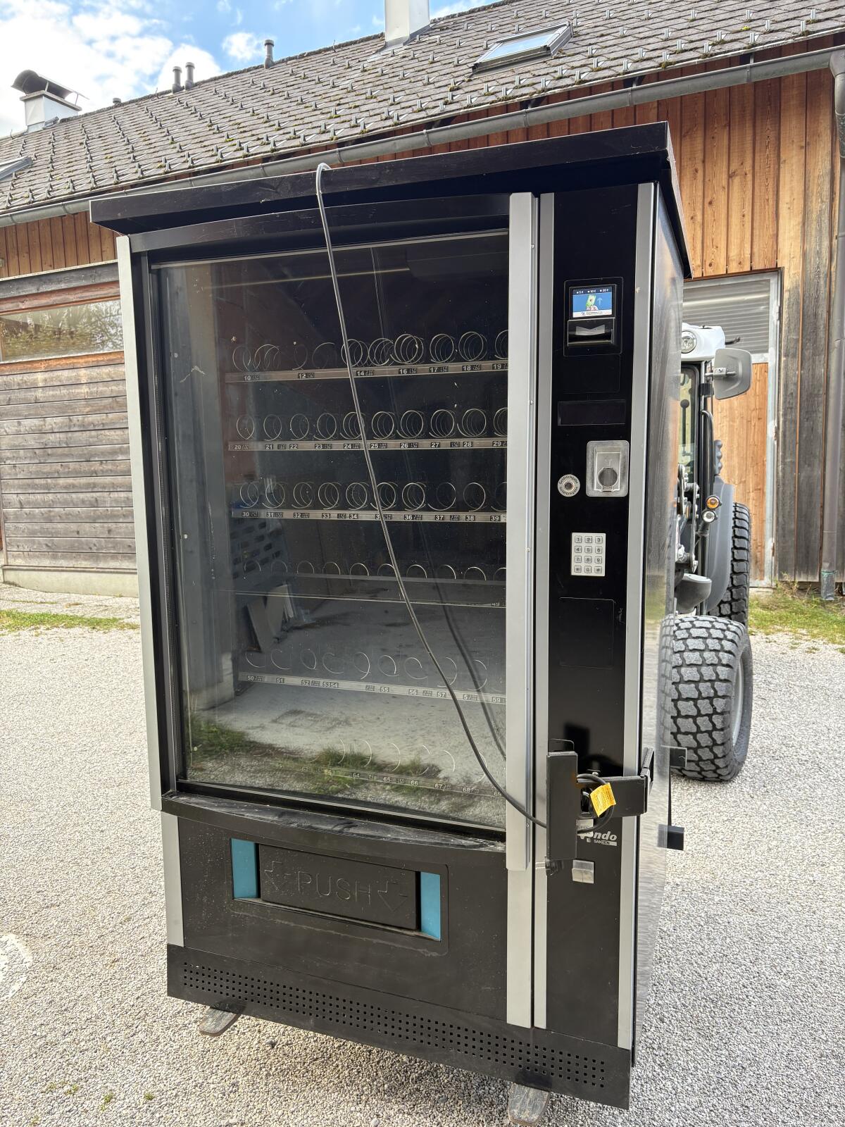 Automat für Hofladen, Snackautomat 3