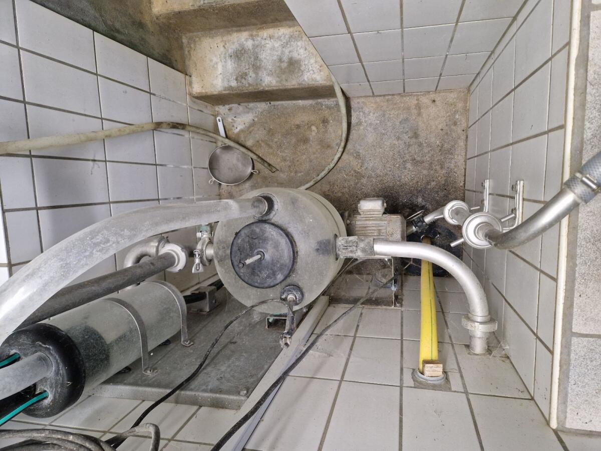Rohrmelkanlage Absauganlage Westfalia 3