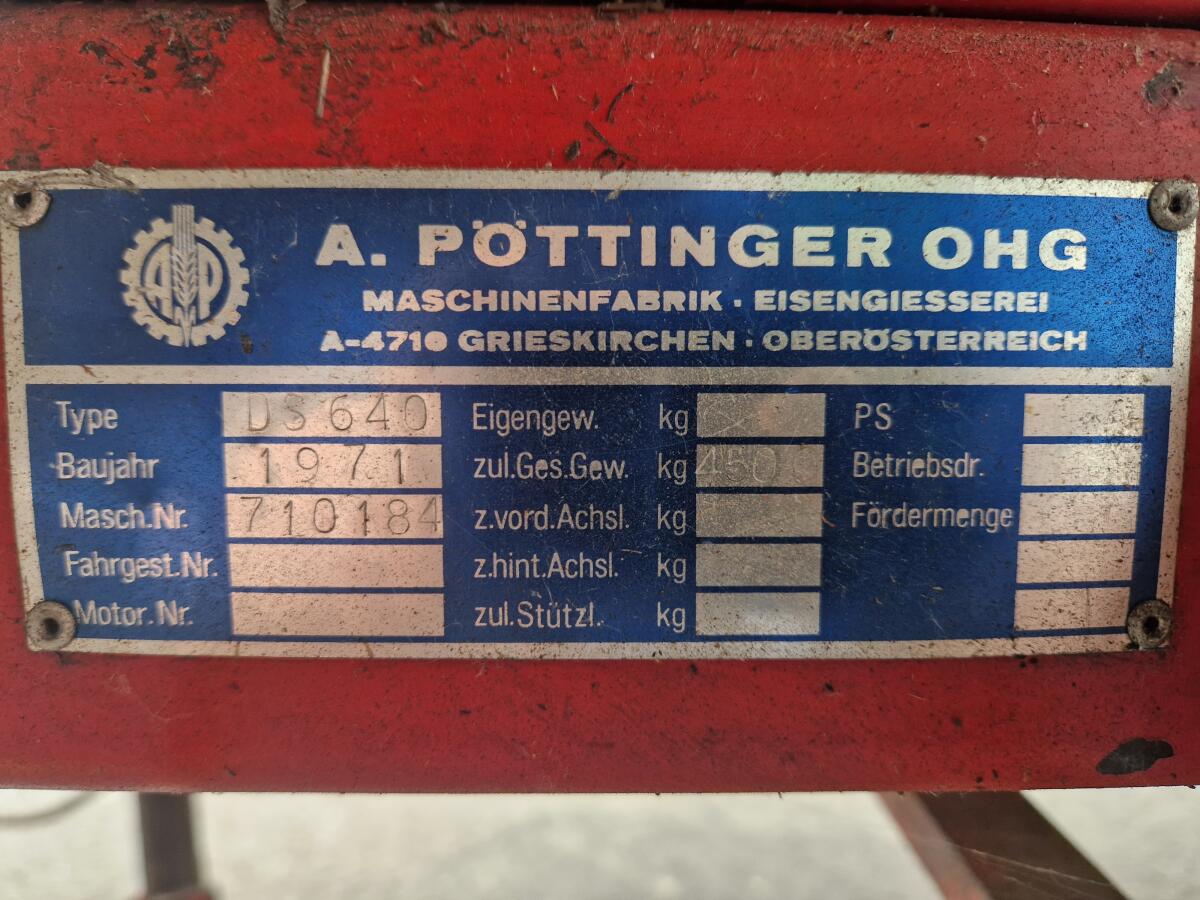 Miststreuer Pöttinger 4500 2