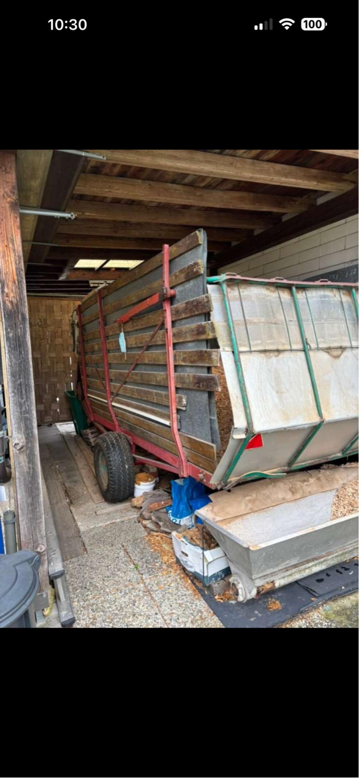 Ladewagen mit Kratzboden 1