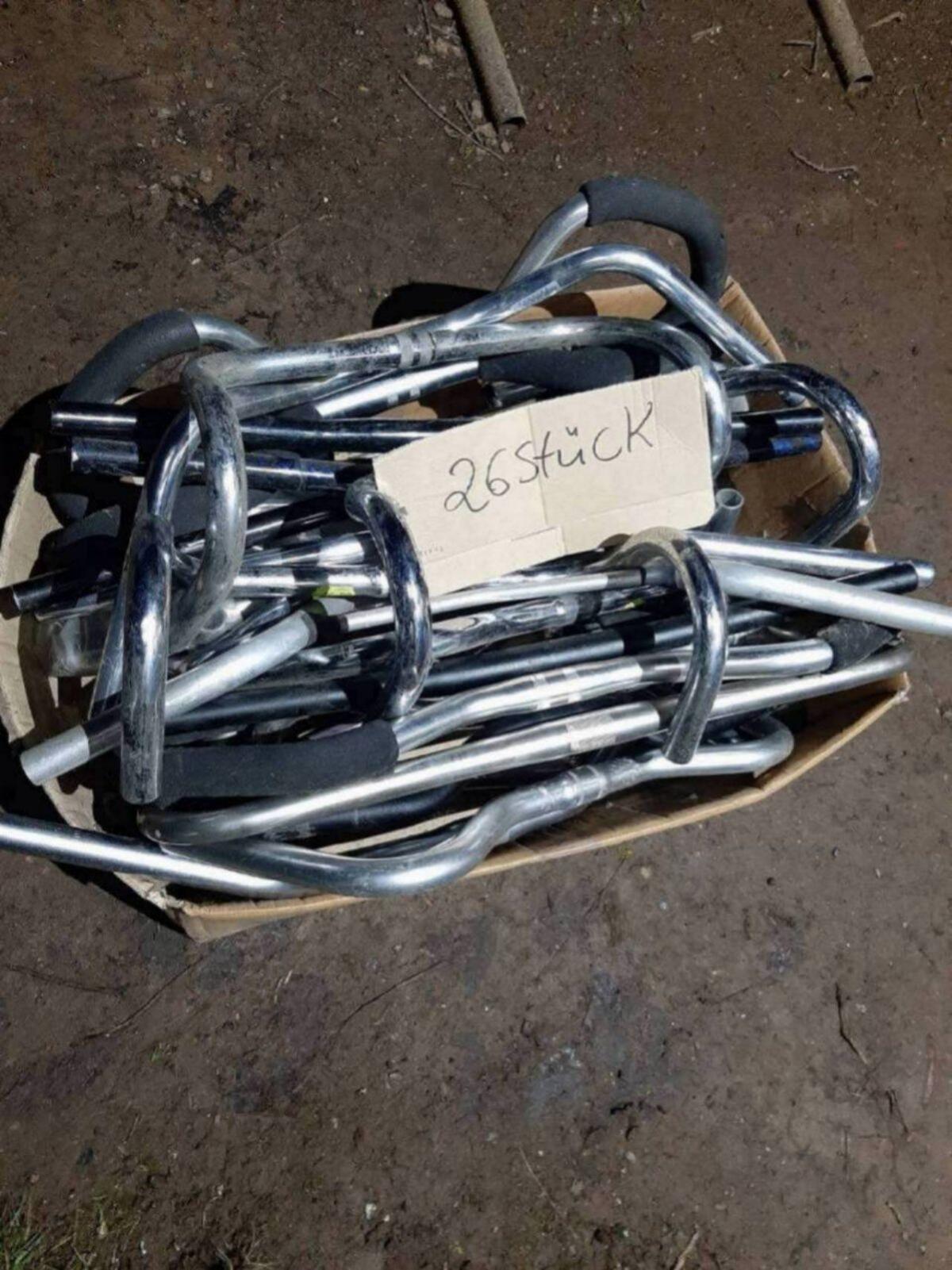 Sammlung verschiedener Fahrradlenker 1