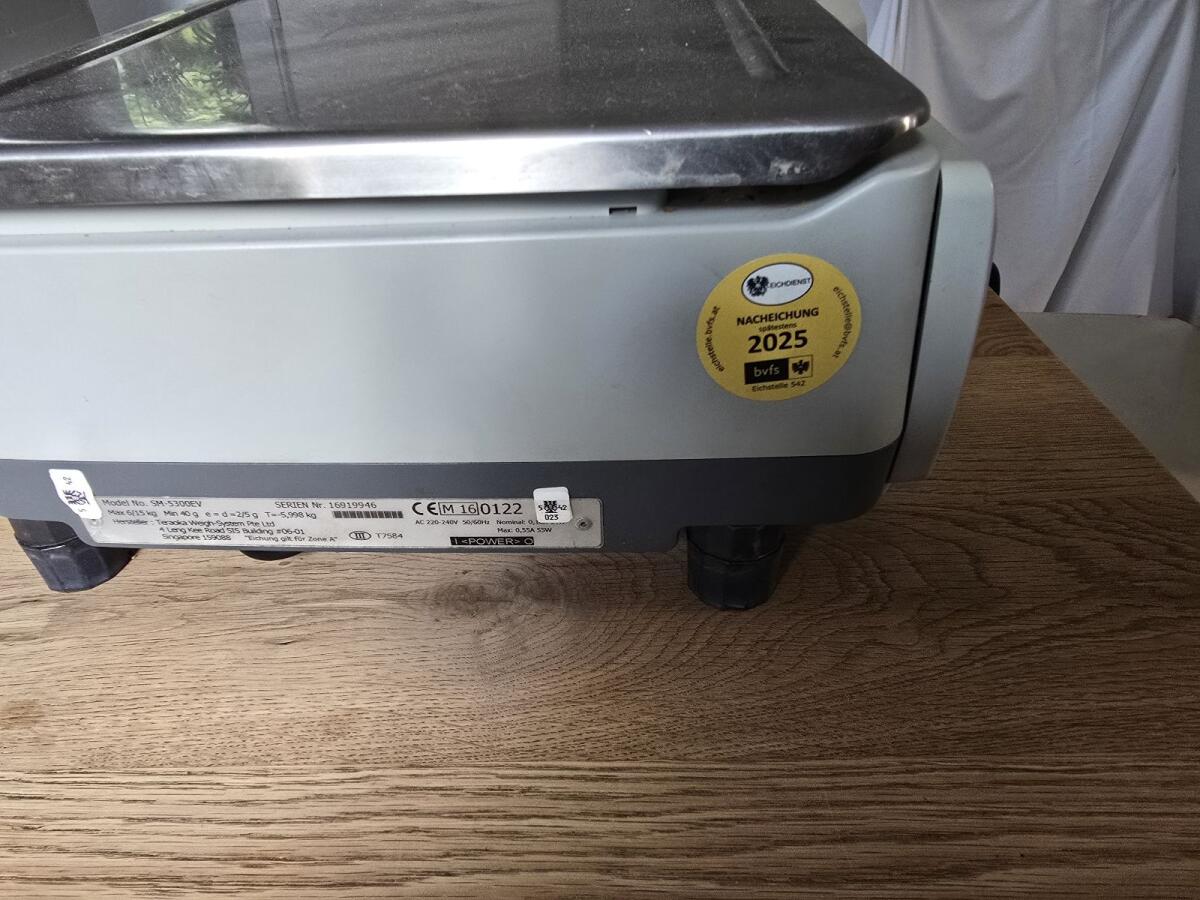 Registrierkasse-Ladenwaage DIGI SM5300 2