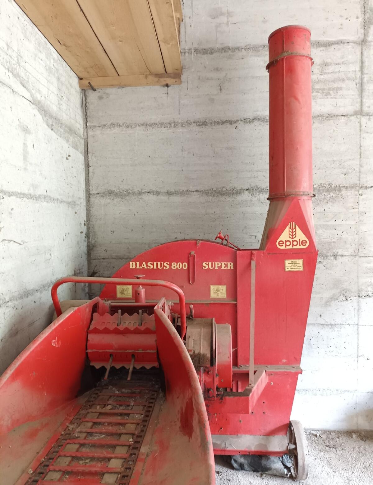 Häcksler Blasius 800 Super 2
