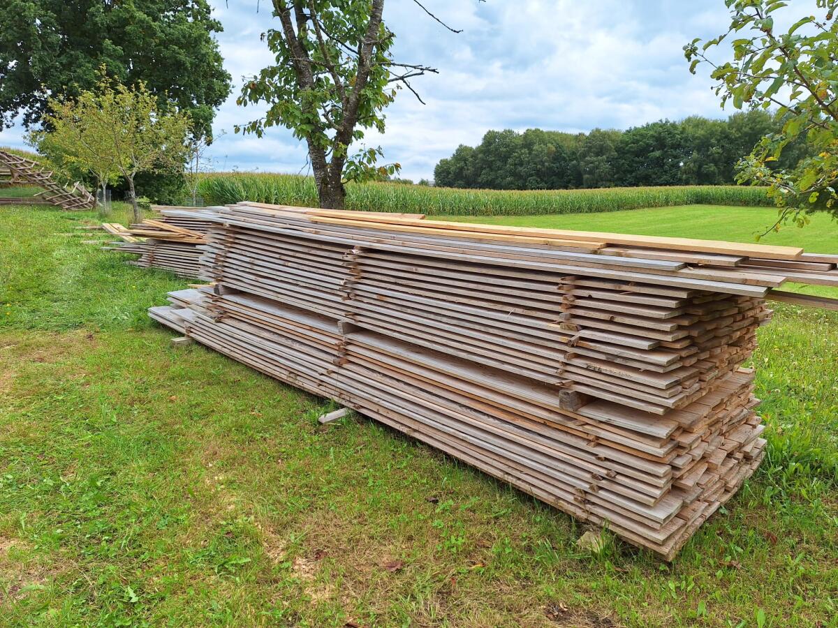 Bauholz Rauschalung Tanne 1