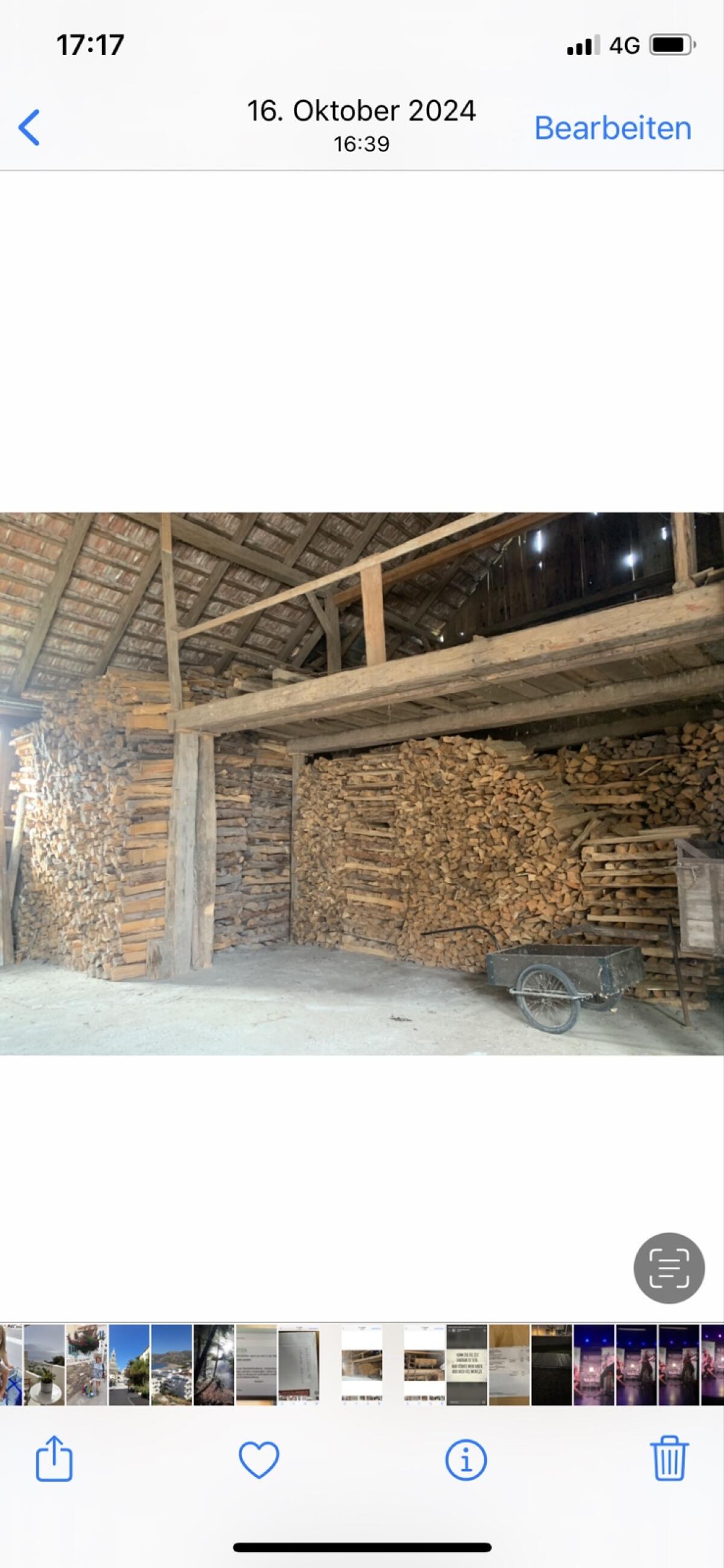 Brennholz vorwiegend Weichholz 1