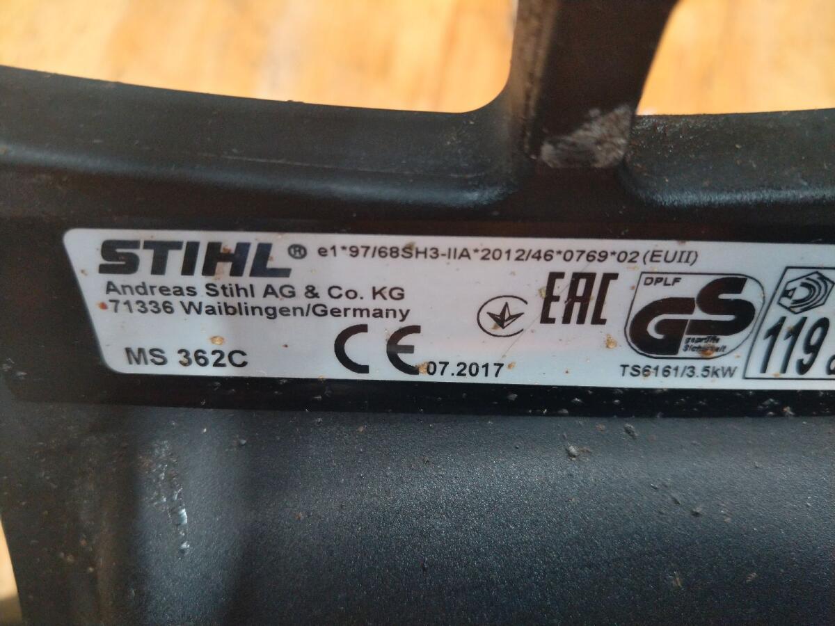 Stihl MS 362c 2