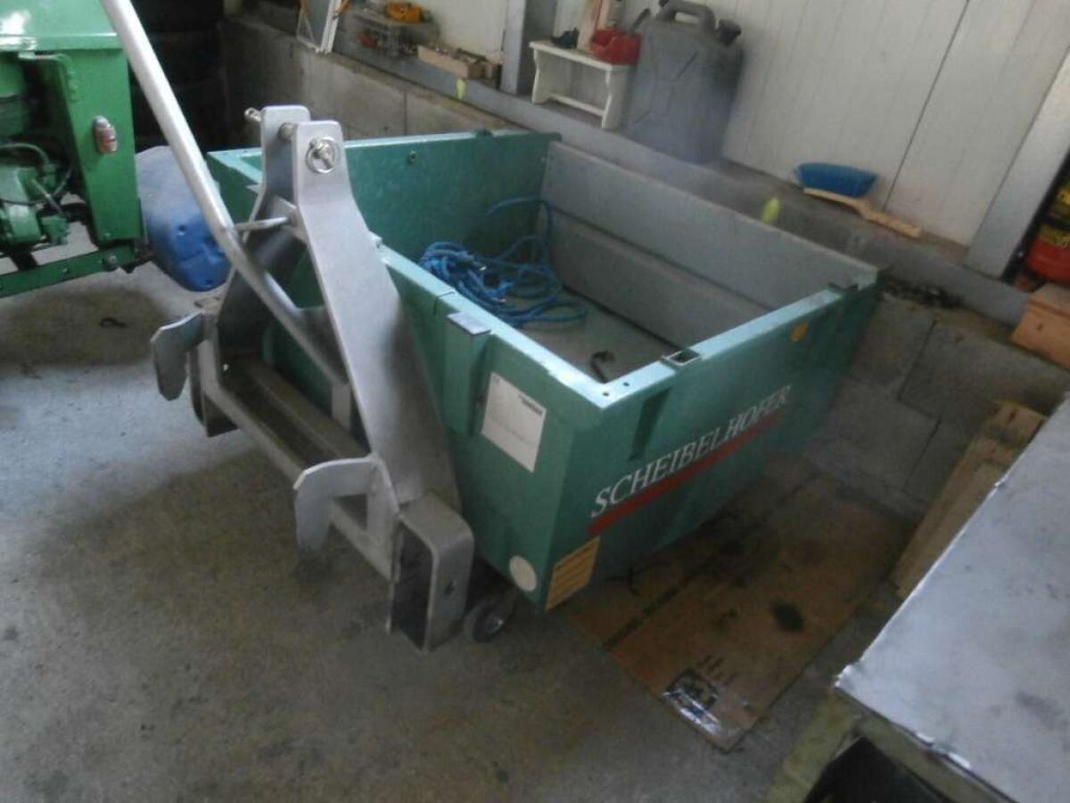Kipptransportmulde Heckkiste Scheibelhofer MK 100/100 1
