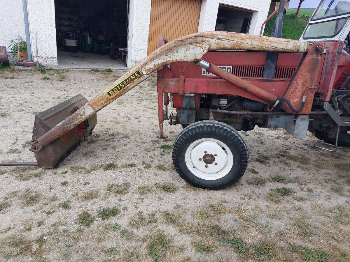 Frontlader zu Steyr Plus 2
