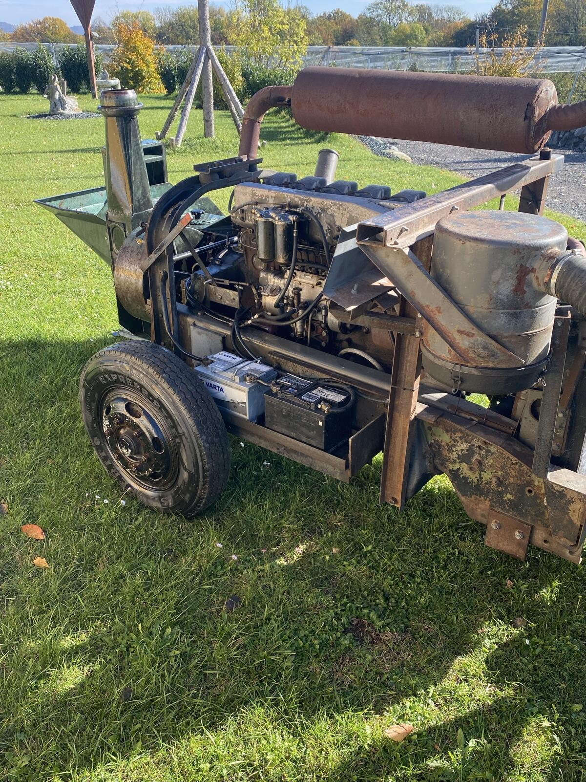Steyr Musmotor mit 88 MusMax Mühle 2