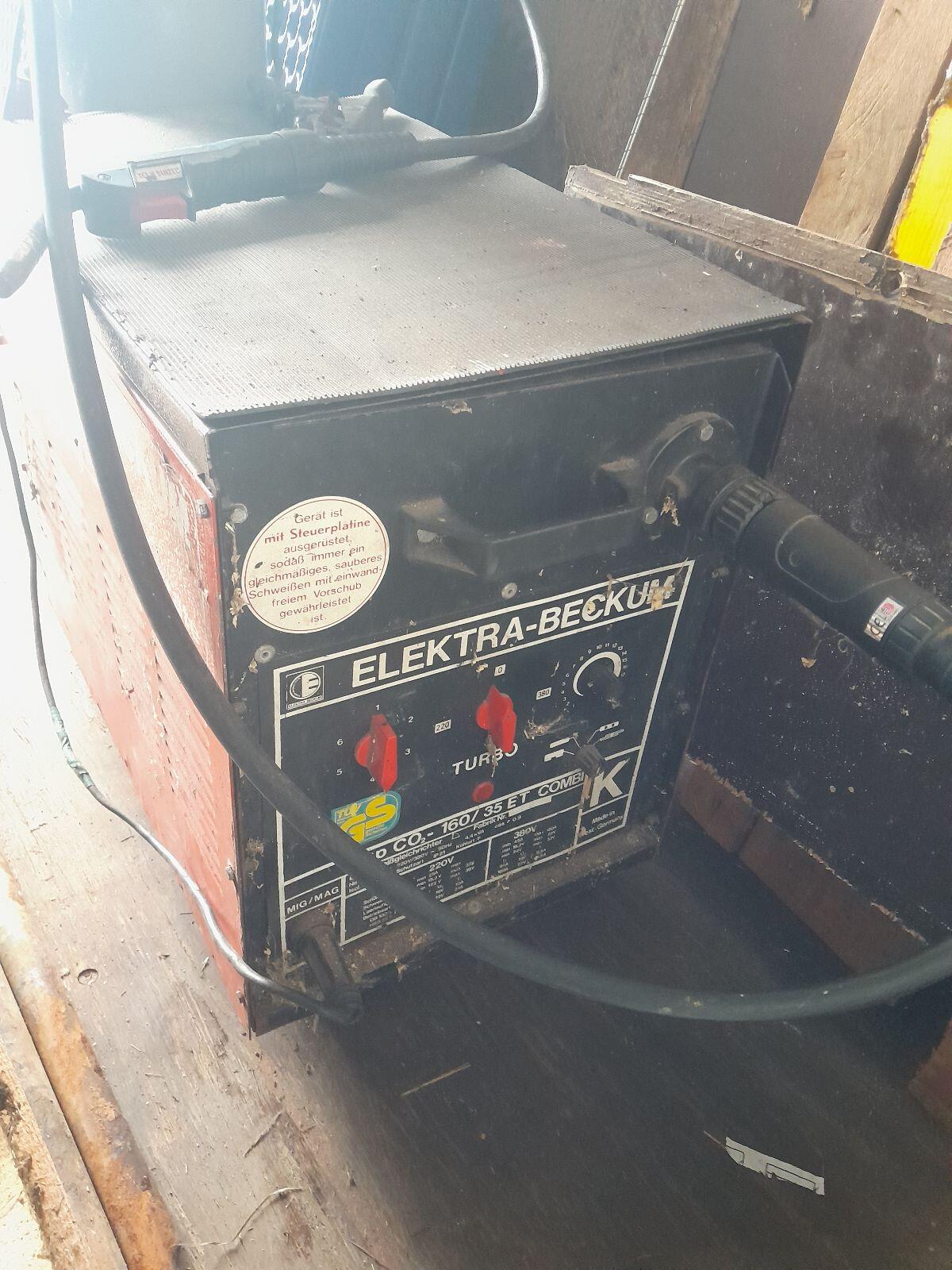 Schweißgerät Schutzgasschweißgerät Elektra Beckum 2