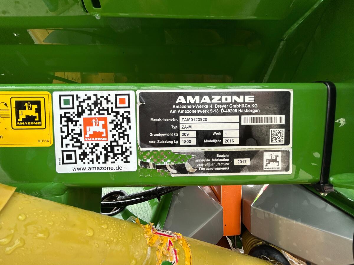 Amazone ZA-M 1001 2
